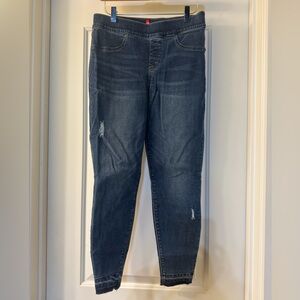 Spanx distressed skinny jeans, size MP